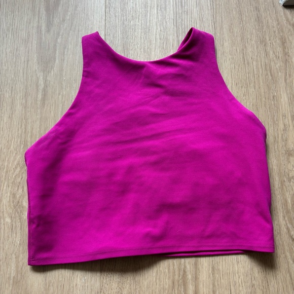 Athleta hot pink halter top - Picture 1 of 4